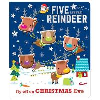 Book Cover for Five Little Reindeer by Stuart Lynch