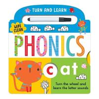 Book Cover for Turn and Learn Phonics by Dawn Machell