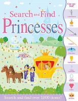 Book Cover for Search and Find Princesses by Susie Linn