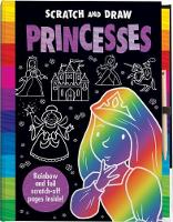 Book Cover for Scratch and Draw Princesses by Nat Lambert