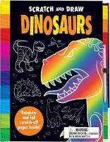Book Cover for Scratch and Draw Dinosaurs by Nat Lambert