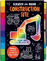 Book Cover for Scratch and Draw Construction Site - Scratch Art Activity Book by Arthur Over