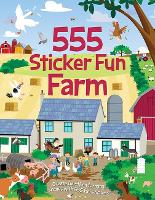 Book Cover for 555 Sticker Fun - Farm Activity Book by Joshua George