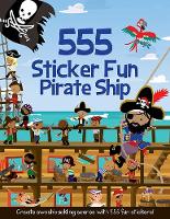 Book Cover for 555 Sticker Fun - Pirate Ship Activity Book by Susan Mayes