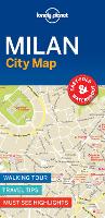 Book Cover for Lonely Planet Milan City Map by Lonely Planet