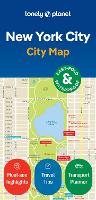 Book Cover for Lonely Planet New York City Map by Lonely Planet