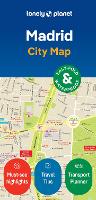 Book Cover for Lonely Planet Madrid City Map by Lonely Planet