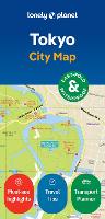 Book Cover for Lonely Planet Tokyo City Map by Lonely Planet