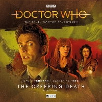 Book Cover for The Tenth Doctor Adventures Volume Three: The Creeping Death by Roy Gill, Howard Carter, Tom Webster