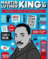 Book Cover for Great Lives in Graphics: Martin Luther King by Books Button