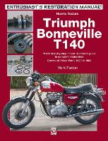 Book Cover for Triumph Bonneville T140 by Mark Paxton