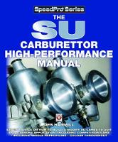 Book Cover for The SU Carburettor High Performance Manual by Des Hammill