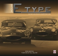 Book Cover for Jaguar E-type Factory and Private Competition Cars by Peter Griffiths