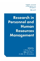 Book Cover for Research in Personnel and Human Resources Management by M. Ronald Buckley