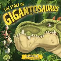 Book Cover for The Story of Gigantosaurus by Cyber Group Studios