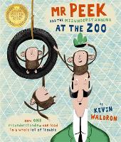 Book Cover for Mr Peek and the Misunderstanding at the Zoo by Kevin Waldron