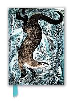 Book Cover for Angela Harding: Fishing Otter (Foiled Journal) by Flame Tree Studio