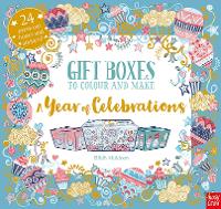Book Cover for Gift Boxes to Colour and Make: A Year of Celebrations by Eilidh Muldoon