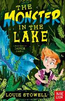 Book Cover for The Monster in the Lake by Louie Stowell