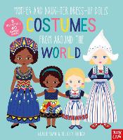 Book Cover for Mother and Daughter Dress-Up Dolls: Costumes From Around the World by Gracie Swan