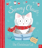 Book Cover for Sammy Claws the Christmas Cat by Lucy Rowland