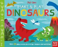 Book Cover for Make and Play Dinosaurs by Joey Chou