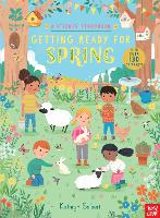 Book Cover for National Trust: Getting Ready for Spring, A Sticker Storybook by Kathryn Selbert