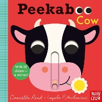 Book Cover for Peekaboo Cow by Camilla Reid