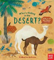 Book Cover for Who's Hiding in the Desert? by Katharine McEwen