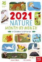 Book Cover for 2021 Nature Month-by-Month by Anna Wilson