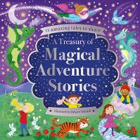 Book Cover for A Treasury of Magical Adventure Stories by Jenny Woods, Melanie Joyce