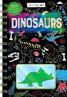 Book Cover for Scratch & Colour: Dinosaurs by 