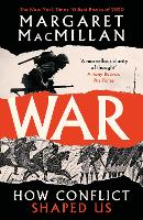 Book Cover for War by Professor Margaret MacMillan