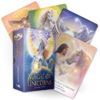 Book Cover for The Magic of Unicorns Oracle Cards by Diana Cooper