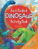 Book Cover for Fact-Packed Dinosaur Activity Book by William Potter