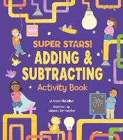 Book Cover for Super Stars! Adding and Subtracting Activity Book by Lorenzo McLellan