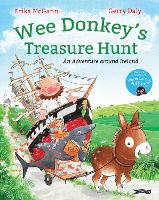 Book Cover for Wee Donkey's Treasure Hunt by Erika McGann