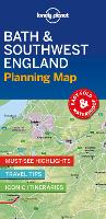 Book Cover for Lonely Planet Bath & Southwest England Planning Map by Lonely Planet