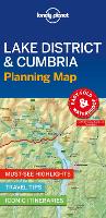 Book Cover for Lonely Planet Lake District & Cumbria Planning Map by Lonely Planet