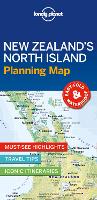 Book Cover for Lonely Planet New Zealand's North Island Planning Map by Lonely Planet