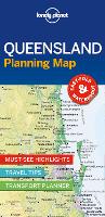 Book Cover for Lonely Planet Queensland Planning Map by Lonely Planet