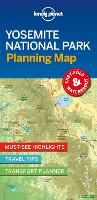 Book Cover for Lonely Planet Yosemite National Park Planning Map by Lonely Planet