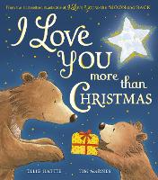 Book Cover for I Love You More Than Christmas by Ellie Hattie