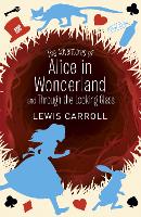 Book Cover for The Adventures of Alice in Wonderland and Through the Looking Glass by Lewis Carroll