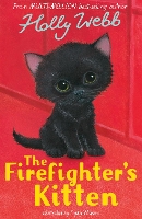 Book Cover for The Firefighter's Kitten by Holly Webb