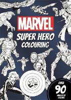 Book Cover for Marvel Super Hero Colouring by Igloo Books