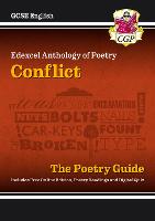 Book Cover for GCSE English Edexcel Poetry Guide - Conflict Anthology Includes Online Edition, Audio & Quizzes by CGP Books