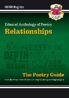 Book Cover for GCSE English Edexcel Poetry Guide - Relationships Anthology Inc. Online Edition, Audio & Quizzes by CGP Books