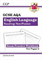 Book Cover for GCSE English Language AQA Reading Non-Fiction Exam Practice Workbook (Paper 2) - Inc. Answers by CGP Books