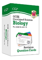 Book Cover for GCSE Combined Science: Biology AQA Revision Question Cards by CGP Books